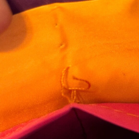 Travelon Safe ID Daisy Double Zip Clutch Wallet In Navy Travel Lightweight VGUC - Picture 11 of 12